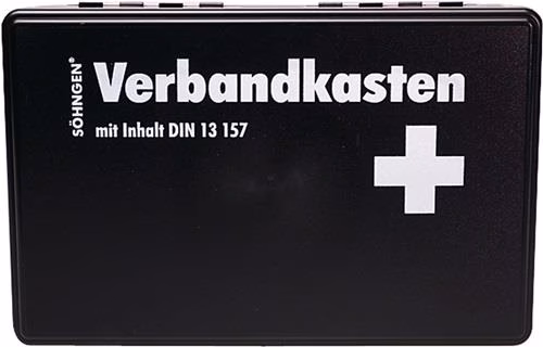 Betriebsverbandkasten,klein KIEL B260xH160xT80 circa mm schwarz SÖHNGEN von der Marke Söhngen Betriebsverbandkasten,klein KIEL B260xH160xT80 circa mm schwarz SÖHNGEN aus der Kategorie Söhngen mit der Teilenummer 4000386010