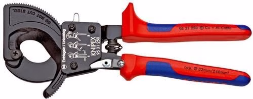 Kabelschneider Gesamtlänge 250 mm maximal 32 (240 mm²) mm Mehrkomponenten-Hüllen KNIPEX von der Marke Knipex Kabelschneider KNIPEX aus der Kategorie Scheren mit der Teilenummer 4000810928