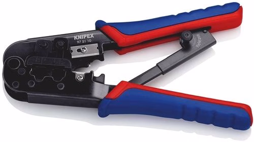 Crimpzange für Westernstecker Länge 190 mm KNIPEX