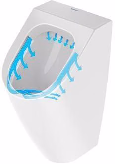 Duravit Urinal Rimless ME by Starck, weiß Abgang waagerecht, Ausführung für Deckel von der Marke Duravit Duravit Urinal Rimless ME by Starck, weiß Abgang waagerecht, Ausführung für Deckel aus der Kategorie Urinale mit der Teilenummer 6000604253
