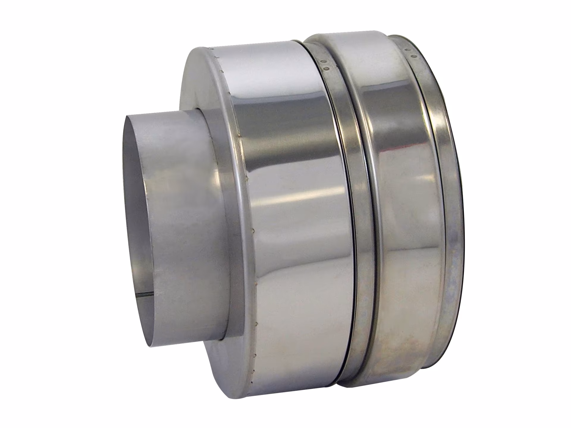 DW Doppelwandige Kupplung EW/DW Doppelwandige D450 mit engem Stutzen mit Klemmband aus der Kategorie Edelstahl Abgassystem einwandig mit der Artikelnr. 671020