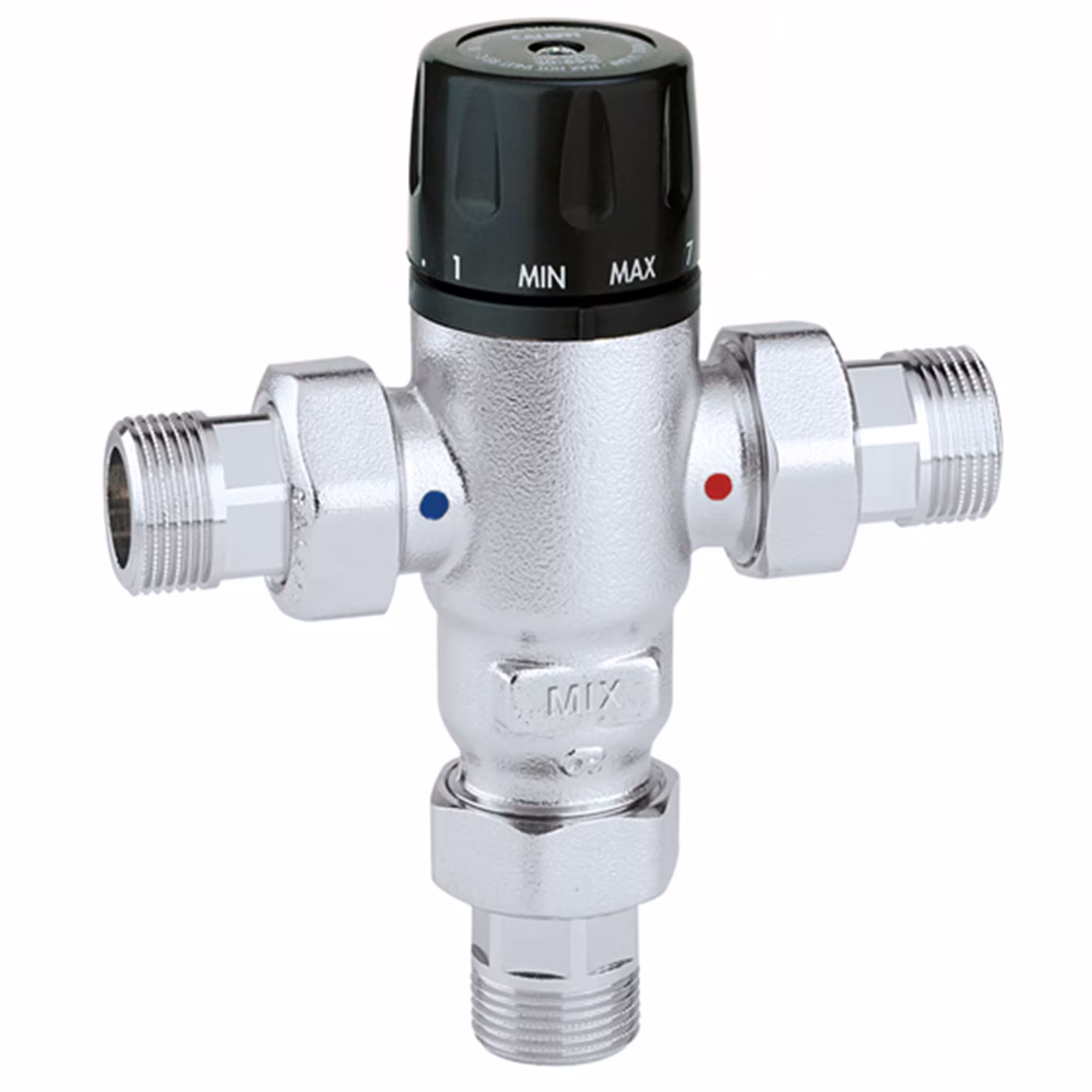 Caleffi Thermomischer 3/4" Brauchwassermischer Typ Ausführung: mit Rückschlagventil aus der Kategorie Kesselzubehör mit der Artikelnr. 521503