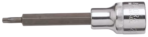 Schraubendreher-Einsatz 1/2" lang, TORX® 3245-TXL 55 von ELORA Schraubendreher-Einsatz 1/2" lang, TORX®, ELORA-3245-TXL aus der Kategorie Steckschlüssel-Sortiment 1/2" mit der Artikelnr. 3245010551100