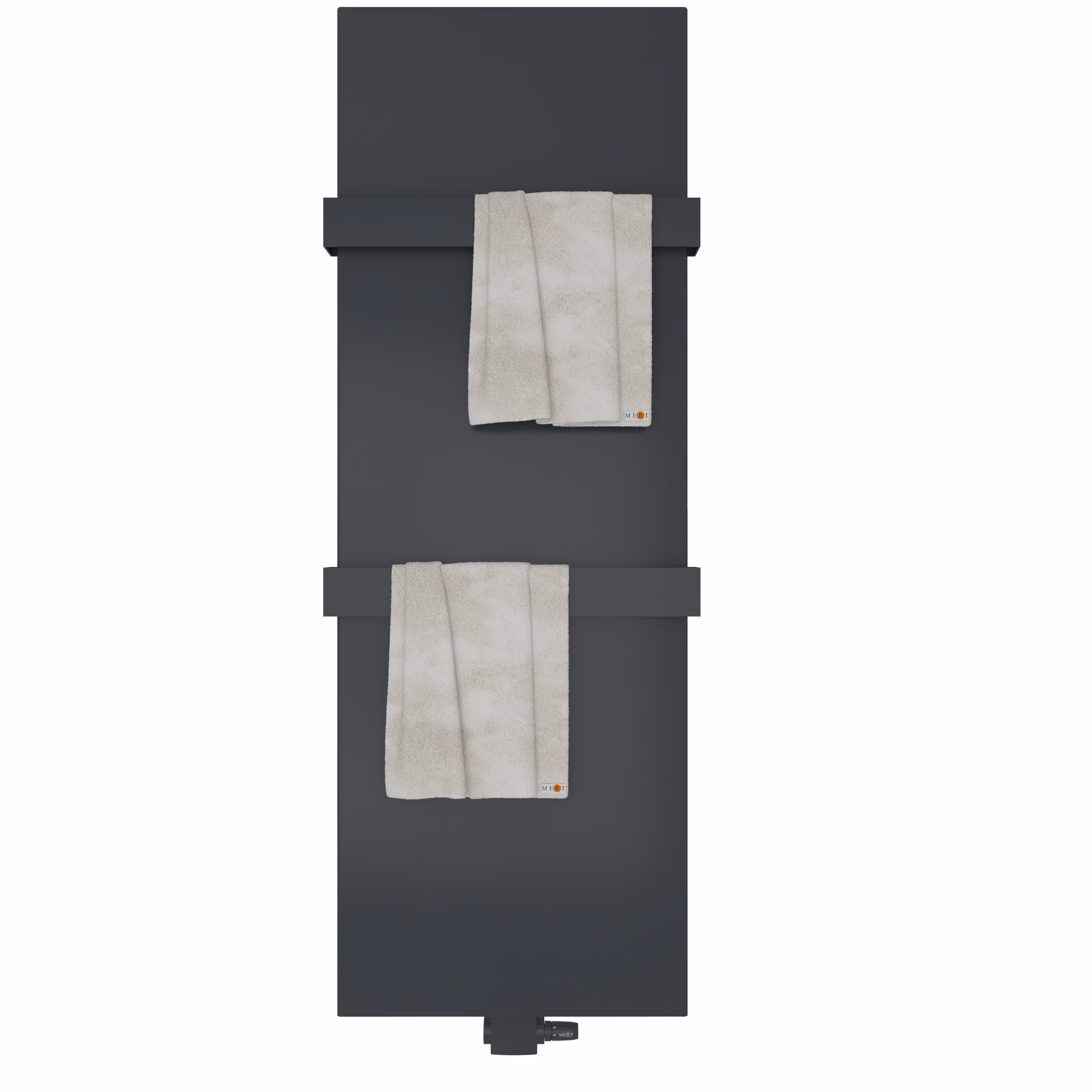 MERT Design Cover - Abdeckung für alte Badheizkörper im Maß 400x1200 mm, Anthrazit