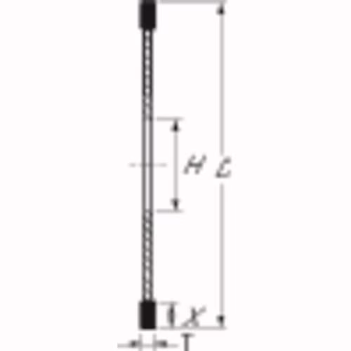 Detailbild 4080964 Diamanttrennscheibe DG PSF Durchmesser 230 mm Bohrung 22,23 mm Segmenthöhe 7 mm Segment-Stärke 2,6 mm PFERD