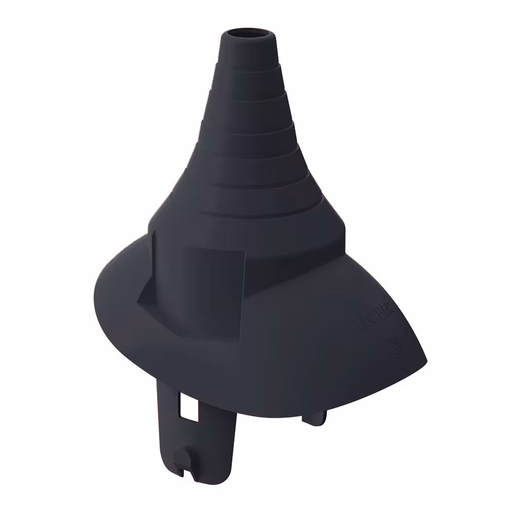 Venduct Antennendurchgang DN 110 schwarz von der Marke Klöber Venduct Antennendurchgang DN 110 Typ Farbe: Schwarz (Klöber Standardfarbe) aus der Kategorie Steildachdurchgänge mit der Artikelnr. KE8033-3-0450