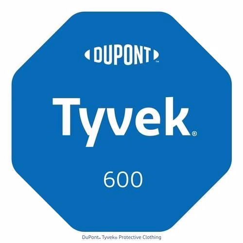 Logo 4046536 Einwegoverall Tyvek 600 Plus Größe L weiß PSA III DUPONT