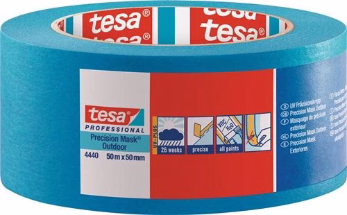 Präzisionskrepp 4440 Außen UV PLUS glatt blau Länge 50 m Breite 50 mm Rolle TESA von der Marke Präzisionskrepp 4440 Außen UV PLUS glatt blau Rolle TESA aus der Kategorie Klebebänder und Dichtbänder mit der Teilenummer 4000309044