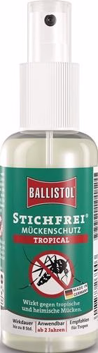 Mückenschutz Stichfrei Tropical 100ml Pumpflasche BALLISTOL von der Marke Stichfrei Mückenschutz Stichfrei Tropical 100ml Pumpflasche BALLISTOL aus der Kategorie Tierabwehr - Repellent mit der Teilenummer 4000354494
