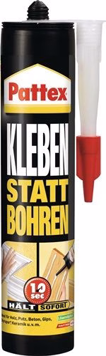 Montagekleber Kleben statt Bohren weiß 400 g Kartusche PATTEX von der Marke Montagekleber Kleben statt Bohren weiß PATTEX aus der Kategorie Montagekleber mit der Teilenummer 4000353410