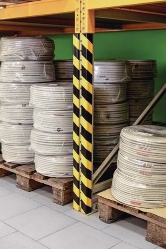 Eckschutz gelb/schwarz 1000mm PUR-Schaum Typ C25R DURABLE