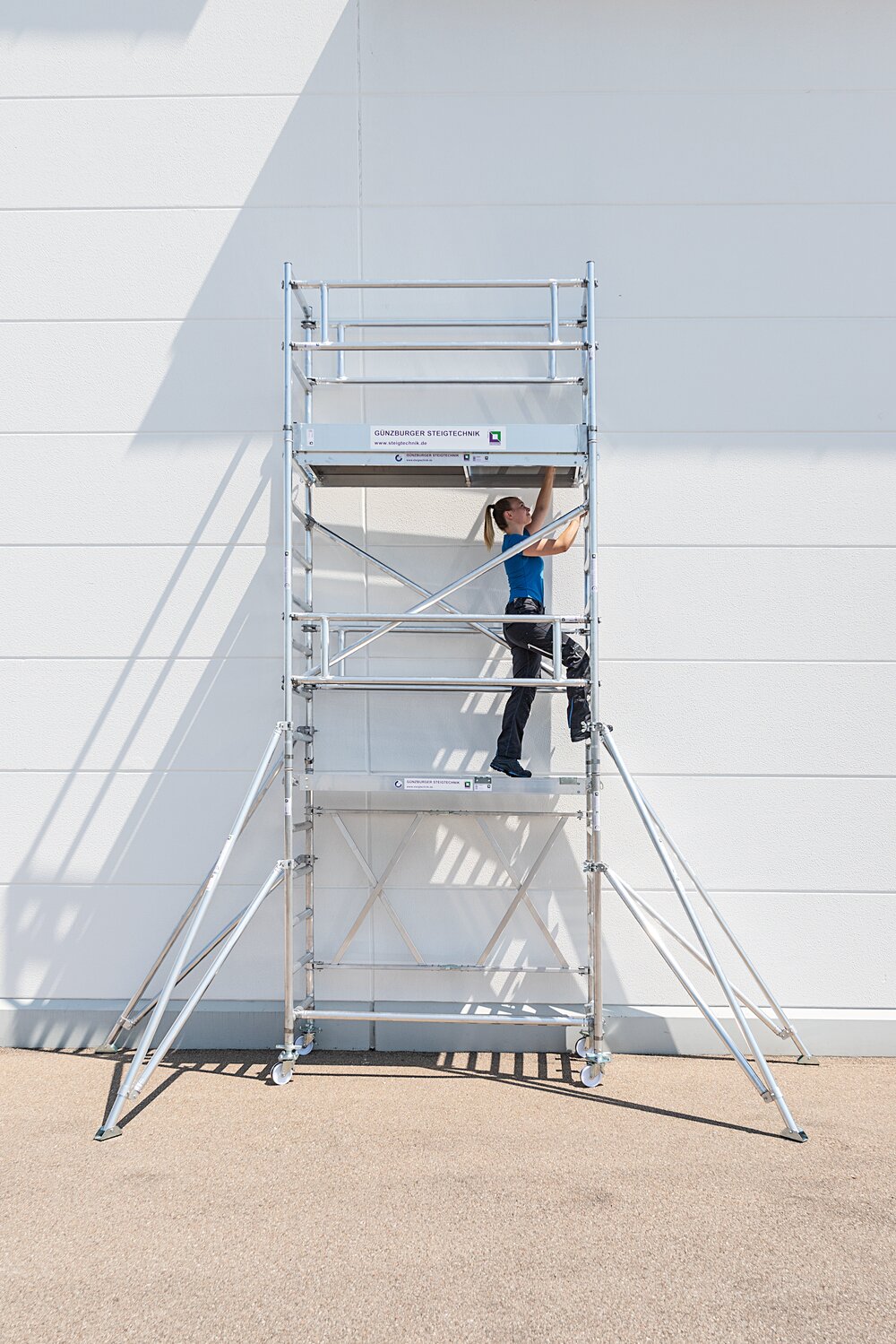 Milieubild 3811890 Munk Klappgerüst 0,75 x 1,80 m mit Ausleger Plattformhöhe 8,80 m