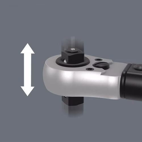 Momentsleutel met doorlopende vierkante aandrijving 1/2 inch 40-200 Nm WERA