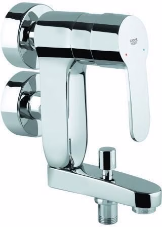 GROHE Einhebel-Wannenbatterie Eurostyle C Vertica 23301 Wandmontage chrom aus der Kategorie Dusch- & Wannenarmaturen mit der Teilenummer 6000516796
