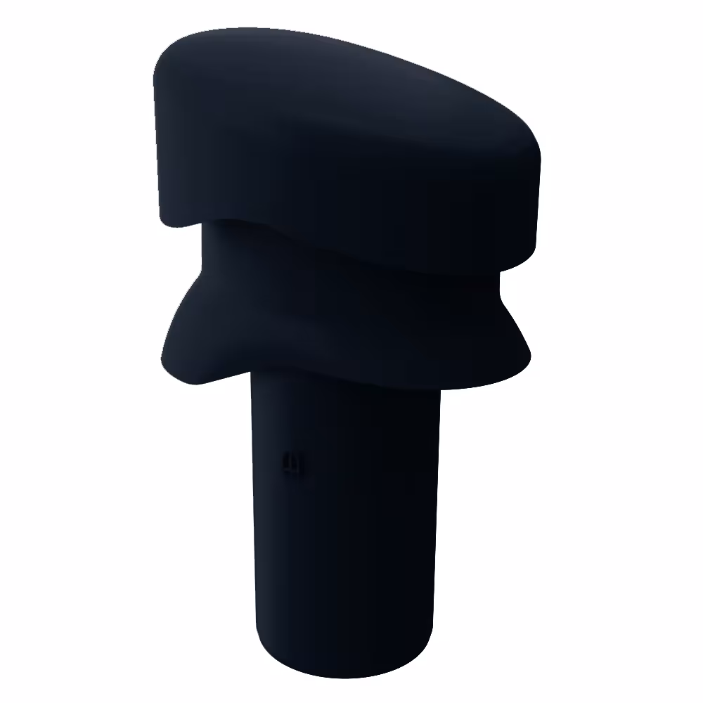 Venduct Be-/Entlüfterrohr kurz DN 110 schwarz, mit Regenhaube von der Marke Klöber Venduct Be-/Entlüfterrohr kurz DN 110 mit Wetterkappe, Wellengitter Typ Ausführung: mit Wetterkappe aus der Kategorie Steildachdurchgänge mit der Artikelnr. KE8026-3-0450