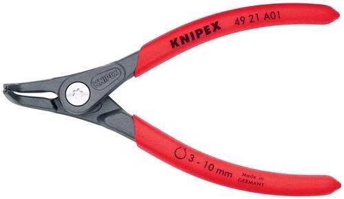 Detailbild 4055044 Außensicherungsringzange A 01 für Wellen Ø 3-10mm 90Grad gewinkelt Länge 130mm KNIPEX