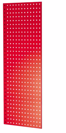 Lochplatten-Seitenblende, 90 x 1250 x 500 mm (H x T), RAL 3000 feuerrot von der Marke Schulte Lagertechnik Lochplatten-Seitenblende, 90 x 1250 x 500 mm (H x T), RAL 3000 feuerrot aus der Kategorie Zubehör mit der Artikelnummer 35682-R