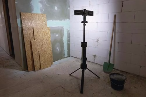 LED-Strahler Tripod Twin Head 72 W 11500 lm 4,5 m Li-Ion 4000 mAh 14,8 V IPX4 ANSMANN