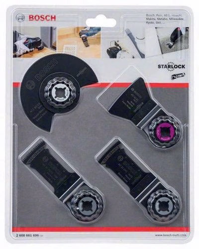 Detailbild 4042555 GOP-Zubehör Boden-/Einbau-Set 4-teilig Boden / Einbau 2608661696 BOSCH