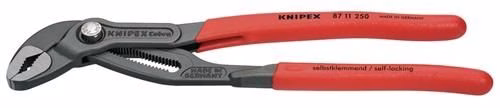 Wasserpumpenzange Cobra®…matic Länge 250mm Spannweite 46mm poliert Kunststoff-Überzug KNIPEX aus der Kategorie Wasserpumpen- und Rohrzangen mit der Artikelnr. 4000794675